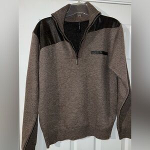 True Rock 1/4 zip up pull over sweater size L